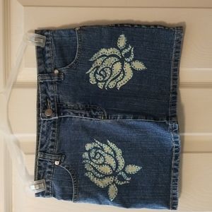 Drama jeans skirt
